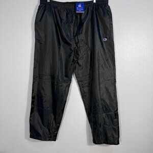 NWT Champion Authentic Athletic wear Big & Tall Black Drawstring Waist Pants